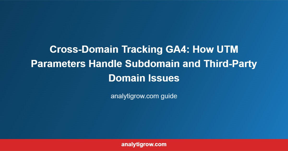 Cross-Domain Tracking GA4